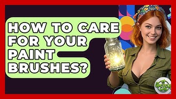 How To Care For Your Paint Brushes? - The Upcycle Lab