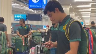 Pakistan Cricket Team departure from Dubai After Asia Cup Final screenshot 5