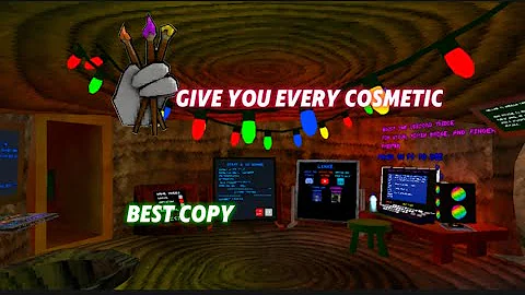 This Copy Give YOU EVERY COSMETIC FREE FINGER PAINTER AND ADMIN BADGE (QUEST 2+3)