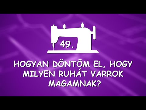 Videó: Hogyan Varrj Magadhoz Egy Tengerparti Ruhát