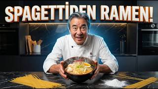 Spagettiden Ramen Olur mu? | Karbonatla Alkali Noodle Hack!