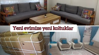Yeni Evimiz Için Yeni Koltuklar Aldıkyeni Mobilyalarımız