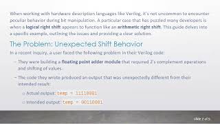 Understanding the Difference Between Logical Right Shift and Arithmetic Right Shift in Verilog Net Worth