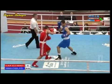 Elnur Suleymanov Boks uzre Azerbaycan cempionati 4/1 final 69 kq  ceki