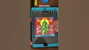 Procreate Tutorial: How to Create Stained Glass Art (Step-by-Step) #procreate #digitalart #art