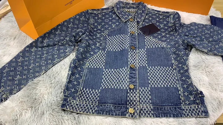 Louis Vuitton x Nigo denim jacket Blue review