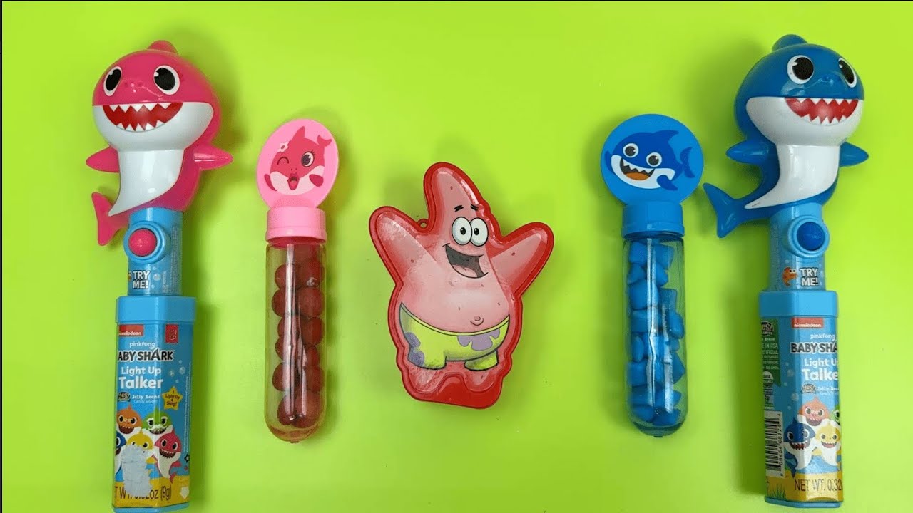 *NEW*🤩Funny Candy ASMR | Satisfying BABY SHARK Video | Softdrink Surprise Egg Sweets & Toys unboxing