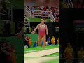 amazing power insane gymnastics movement #gymnast #sports #olympics #fall