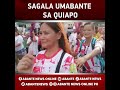 Sagala umabante sa Quiapo