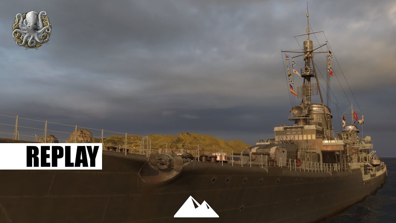 G. HOFFMANN, 142k DMG, 3 DDs Kill, Kraken! - World of Warships | [Replay] [Deutsch] [60fps]