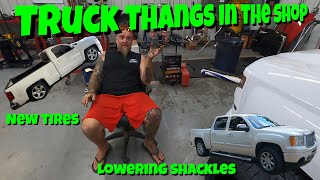 Upgrades For Murder Nova and Mrs. Murder Novas Daily Drivers. New Tires and Drop Shackles!