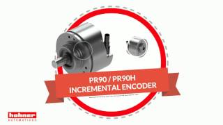 PR90/PR90H - The ALL-IN-ONE Incremental Encoder