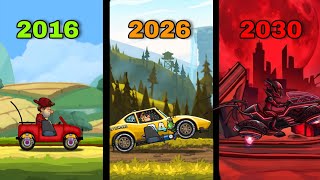Evolution of Hill climb racing 2