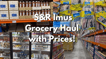 Grocery Haul Vlog #11 at S&R Imus PH | Grocery Shopping Haul + Prices