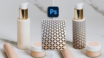 Create Mockup with This New Warp CYLINDER Option in Photoshop | Bulk Mockup automation