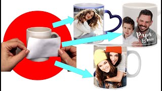 How to Print your Photo on Mug at Home | Diy Photo Mug Transfer screenshot 1
