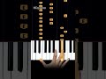 EPIC & DRAMATIC movie theme on piano #pianotutorial #shorts