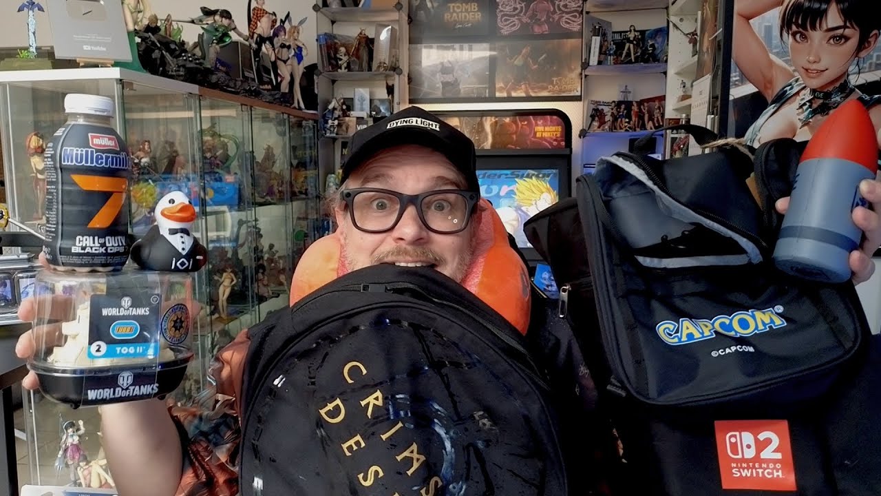 Présentation des Goodies reçus à la Gamescom ! Un max de bonnes choses dont du collector !