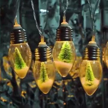 🎄Christmas Vintage Decor String Light - 10 LED Bulbs String Lights🎅