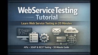 WebService Testing Tutorial in 20 Minutes  SOAP UI Basics for Beginners