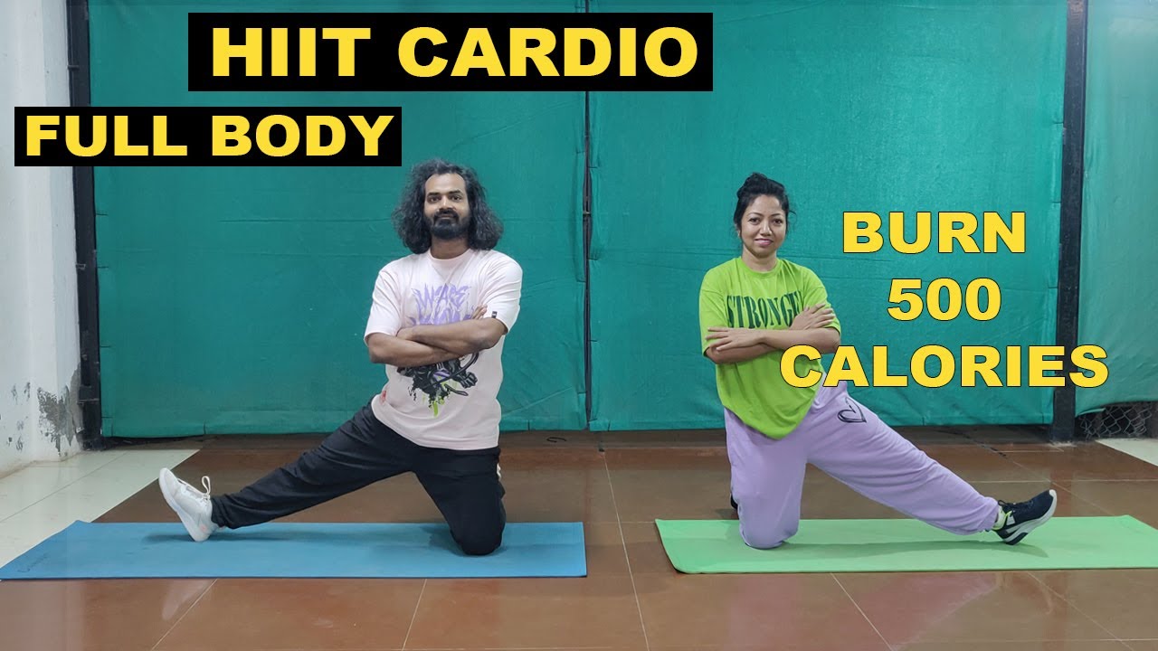 Fat Burning Cardio - Full Body HIIT Workout - Burn 500 Calories | EP ...