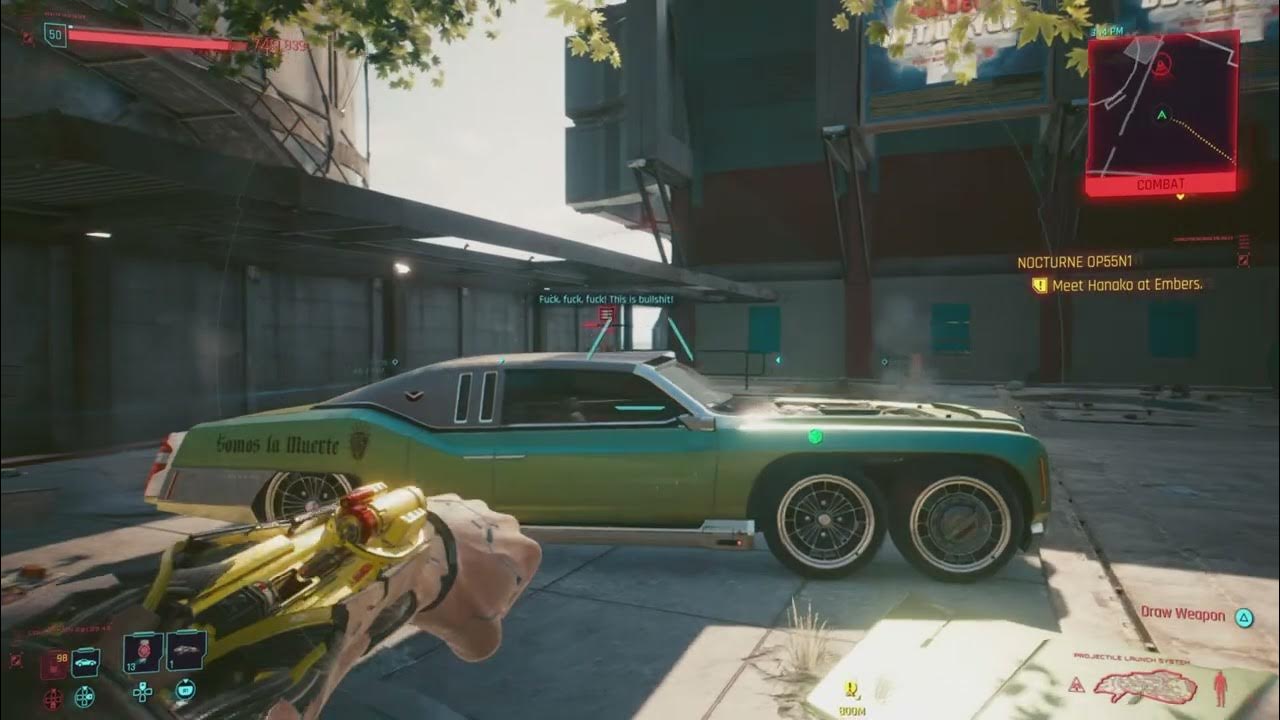 Cyberpunk 2077 Projectile launch system in detail YouTube