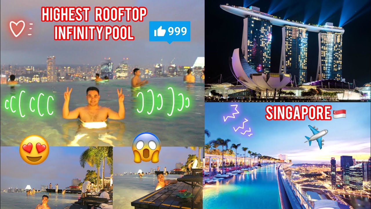 MARINA BAY SANDS SKYPARK INFINITY POOL SINGAPORE