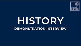 History Demonstration Interview