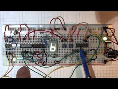Experiments 4.4.2: Questions: BCD Counter - Up/Down Counting Enabled