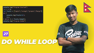 JavaScript do...while Loop Explained | Execute First, Check Later! | In Nepali