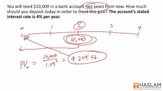 Multiple cash flows