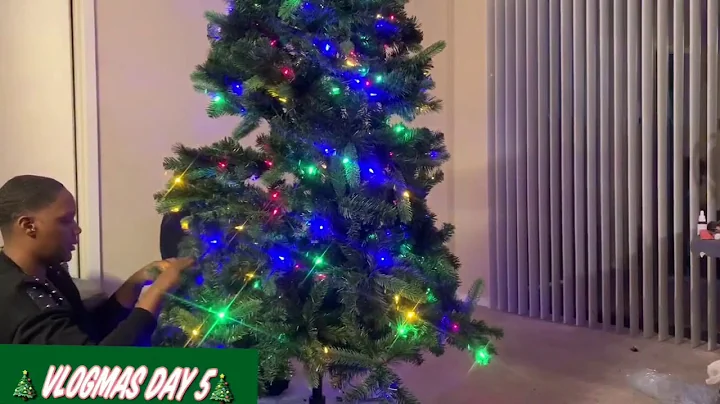 Our First Christmas tree together 🎄|🤶🏾🎄 #Vlogmas Day 5 🎄🎅🏾