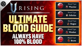 V Rising - Every Blood Type Ranked | The Best Option For Every Playstyle