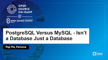 PostgreSQL Versus MySQL - Isn