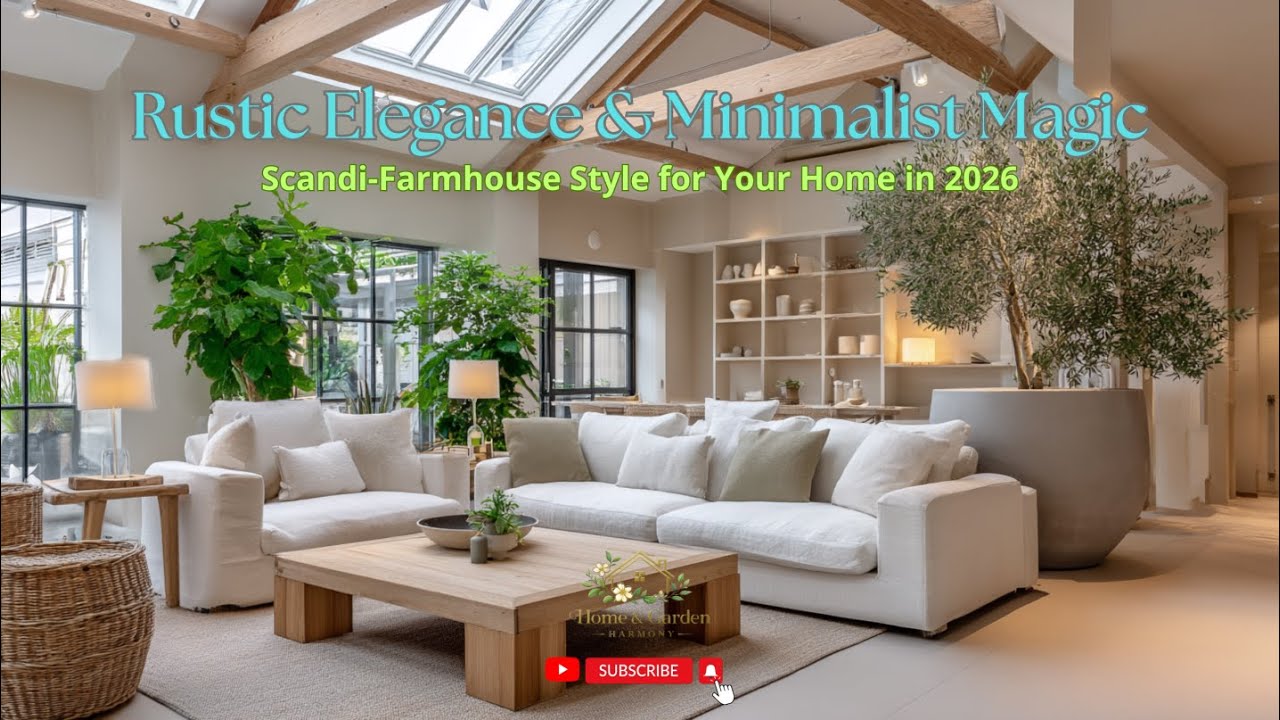Деревенская элегантность и магия минимализма ✨🏡 | Скандинавско-фермерский стиль для вашего дома в...