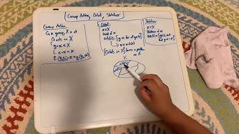 Group Theory 4: Actions, Orbits, and Stabilizers