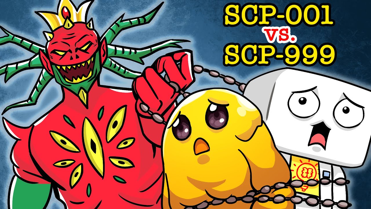 SCP-999 MET SCP-001 SCARLET KING (SCP Animation) 