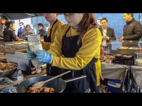 Korean Rice Bowl "bibimbap" Tasted in Soho, London. Street Food