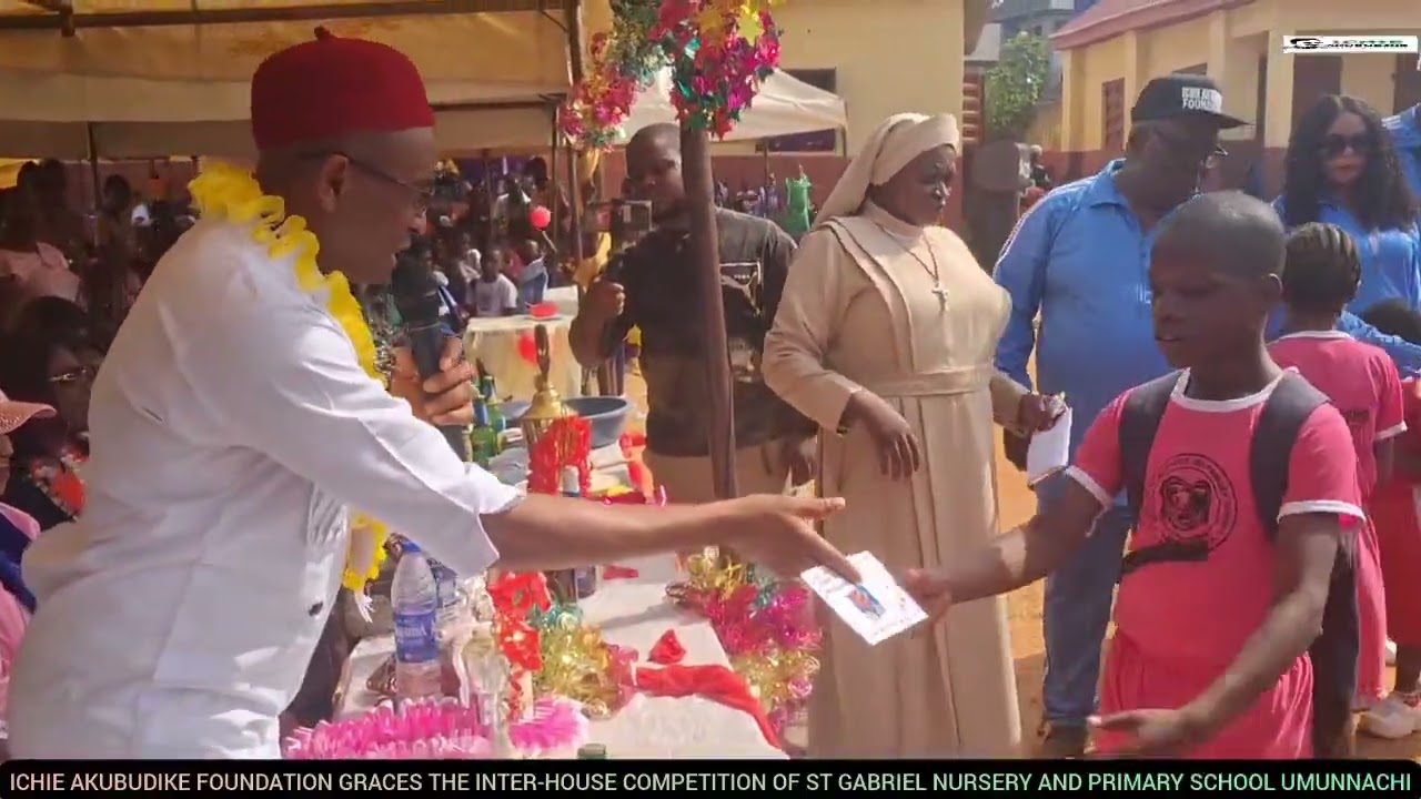 ICHIE AKUBUDIKE FOUNDATION GRACES THE INTER-HOUSE COMPETITION AT ST GABRIEL  SCHOOL UMUNNACHI