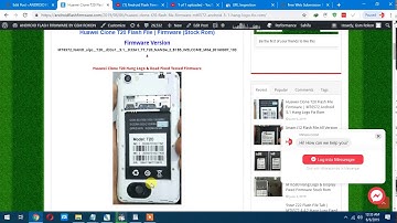 Huawei Clone T20 Flash File Firmware | MT6572 Android 5.1 Hang Logo Fix Rom