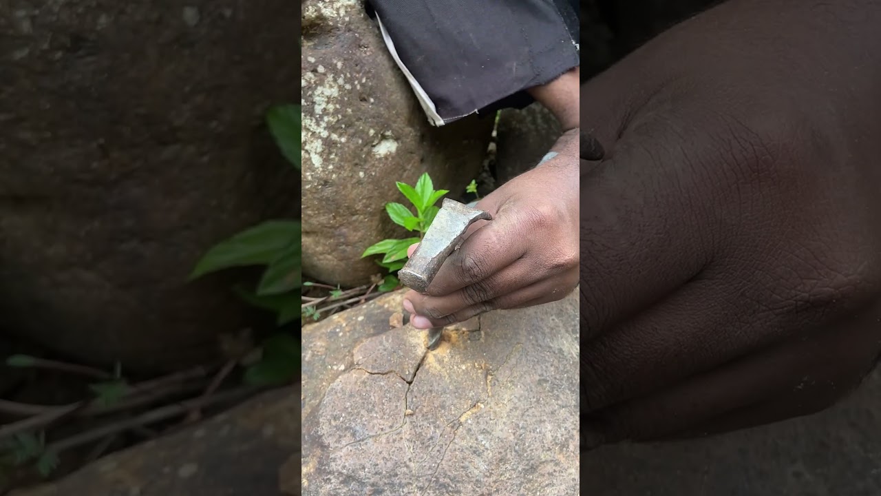 Cracking rocks for valuable minerals 