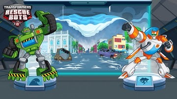 Transformers Rescue Bots: Dash 🤖 OUTRUN lava flows & tsunamis!