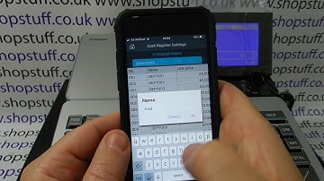Casio SRS4000 / PCRT2500 / SR-S920 Programming Using the Casio ECR+ Smartphone App