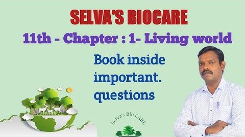 11th - Bio-botany - Chapter :1  Book inside important questions.