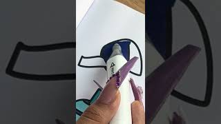 ASMR coloring satisfying 💙❤️