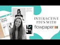 How to create interactive PDFs with FlowPaper&#39;s Flipbook Maker