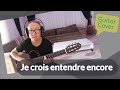 Je crois entendre encore | Guitar cover