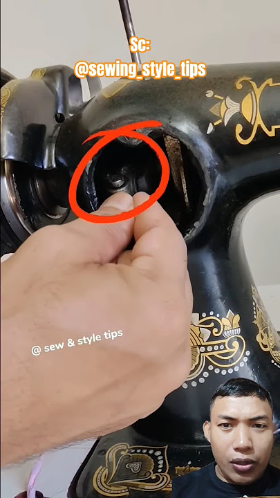 cara mengatasi suara mesin jahit kasar #menjahit #tipsandtrick #diy #craft #tutorial