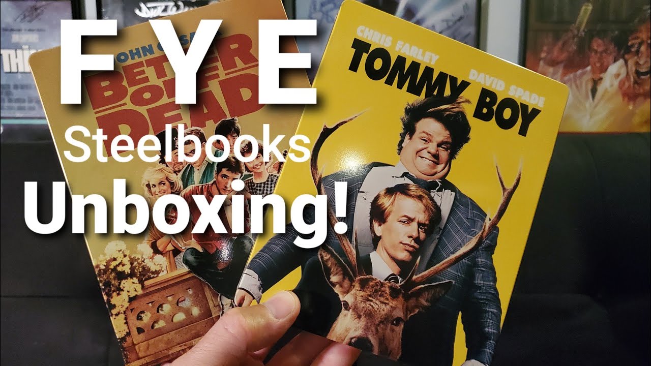 FYE Exclusive Steelbook Pickups/Unboxing: Tommy Boy and Better Off Dead!