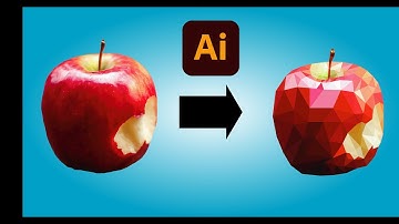 Low Poly 2D in Adobe Illustrator Tutorial